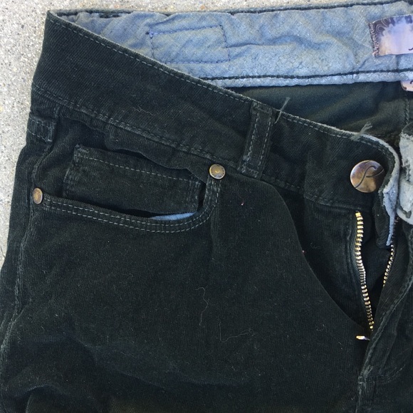 Paige green corduroy pants, Verdugo Jegging - Picture 8 of 10